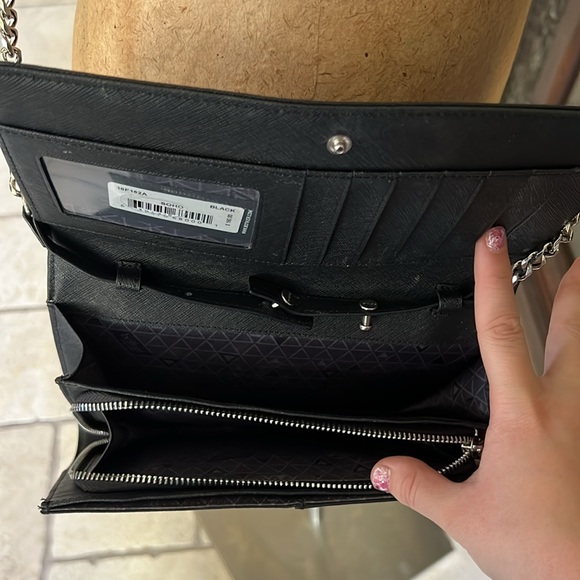 Botkier Soho Leather Chain Wallet-Crossbody Purse - Picture 3 of 5